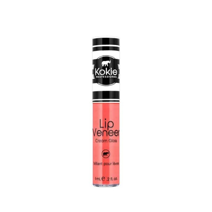 Kokie Lip Veneer Cream Lip Gloss - Just Peachy i gruppen SKØNHED & HELSE / Makeup / Læber / Lip gloss hos TP E-commerce Nordic AB (A11395)