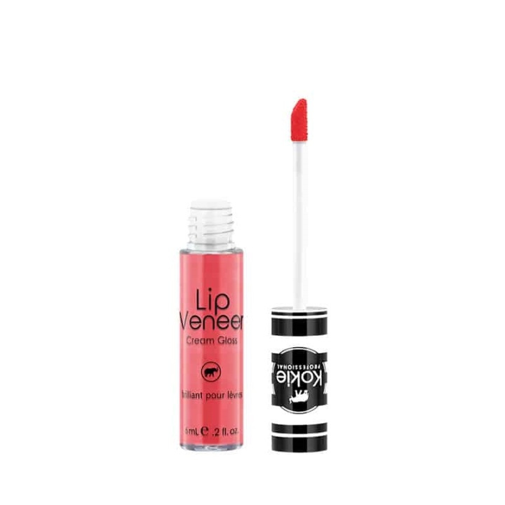 Kokie Lip Veneer Cream Lip Gloss - Tickled Pink i gruppen SKØNHED & HELSE / Makeup / Læber / Lip gloss hos TP E-commerce Nordic AB (A11404)