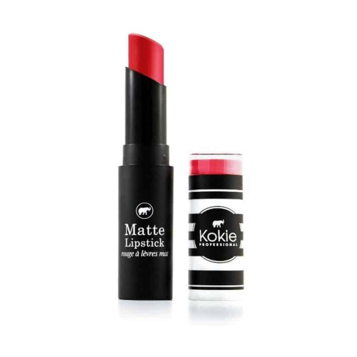 Kokie Matte Lipstick - Burn Baby Burn i gruppen SKØNHED & HELSE / Makeup / Læber / Læbestift hos TP E-commerce Nordic AB (A11414)