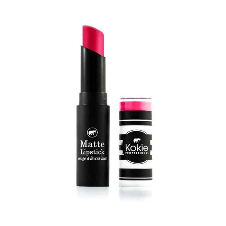 Kokie Matte Lipstick - Shocking Pink i gruppen SKØNHED & HELSE / Makeup / Læber / Læbestift hos TP E-commerce Nordic AB (A11433)