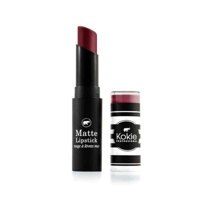 Kokie Matte Lipstick - Spiced Wine i gruppen SKØNHED & HELSE / Makeup / Læber / Læbestift hos TP E-commerce Nordic AB (A11435)