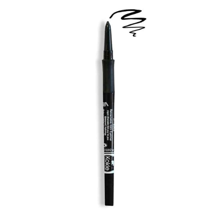 Kokie Retractable Kohl Eyeliner - Black i gruppen SKØNHED & HELSE / Makeup / Øjne og øjenbryn / Eyeliner / Kajal hos TP E-commerce Nordic AB (A11459)