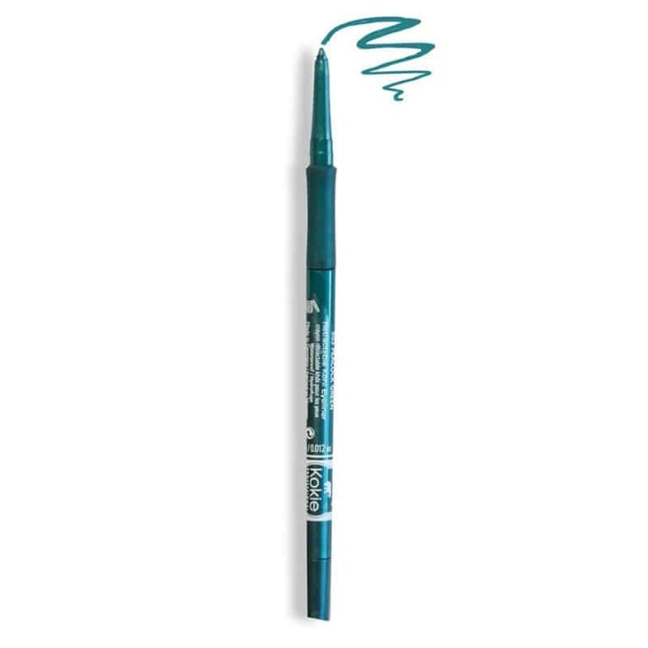 Kokie Retractable Kohl Eyeliner - Peacock Green i gruppen SKØNHED & HELSE / Makeup / Øjne og øjenbryn / Eyeliner / Kajal hos TP E-commerce Nordic AB (A11465)