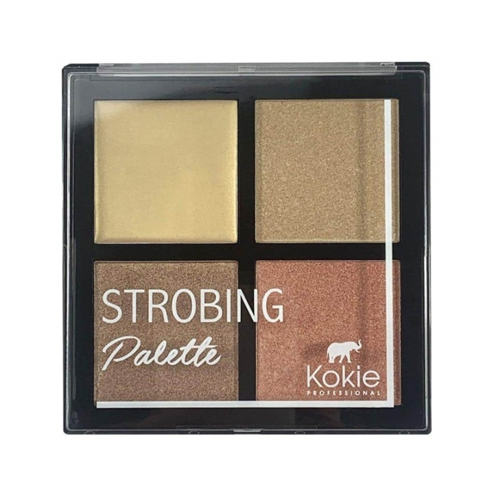 Kokie Strobing Palette Get the Glow i gruppen SKØNHED & HELSE / Makeup / Makeup ansigt / Contour/Highlight hos TP E-commerce Nordic AB (A11546)