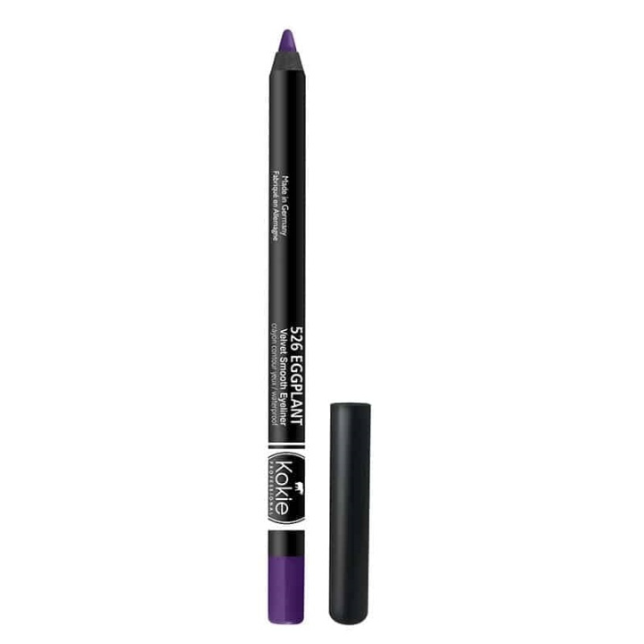 Kokie Velvet Smooth Eyeliner - Eggplant i gruppen SKØNHED & HELSE / Makeup / Øjne og øjenbryn / Eyeliner / Kajal hos TP E-commerce Nordic AB (A11556)