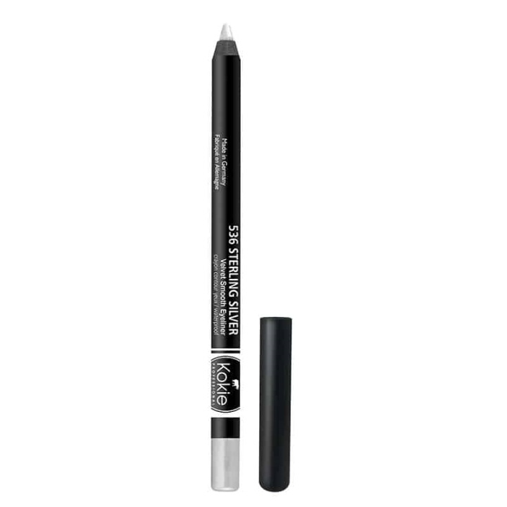 Kokie Velvet Smooth Eyeliner - Sterling Silver i gruppen SKØNHED & HELSE / Makeup / Øjne og øjenbryn / Eyeliner / Kajal hos TP E-commerce Nordic AB (A11560)