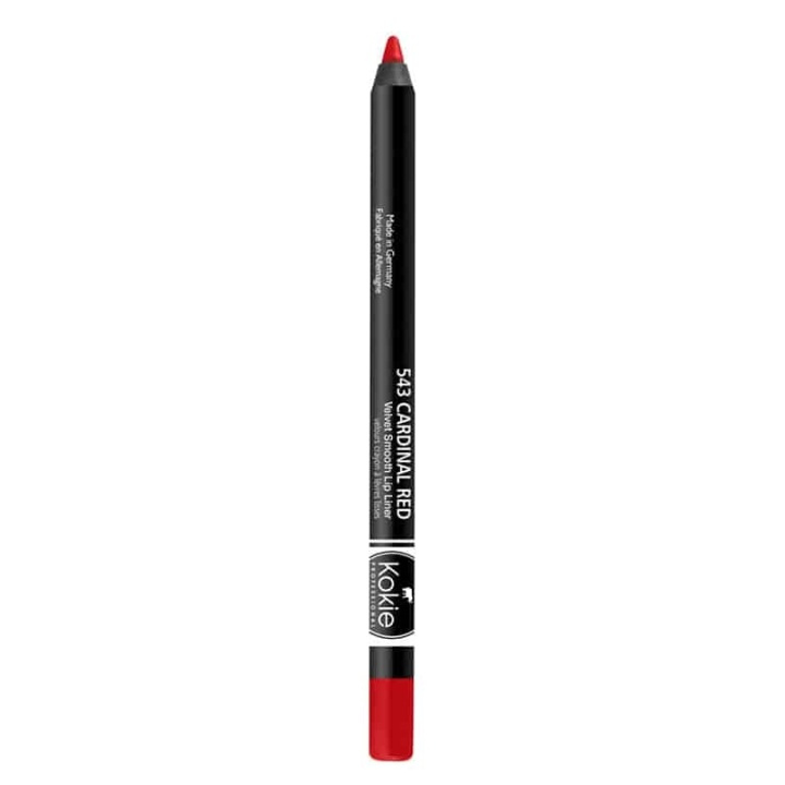 Kokie Velvet Smooth Lip Liner - Cardinal Red i gruppen SKØNHED & HELSE / Makeup / Læber / Lip liner hos TP E-commerce Nordic AB (A11562)