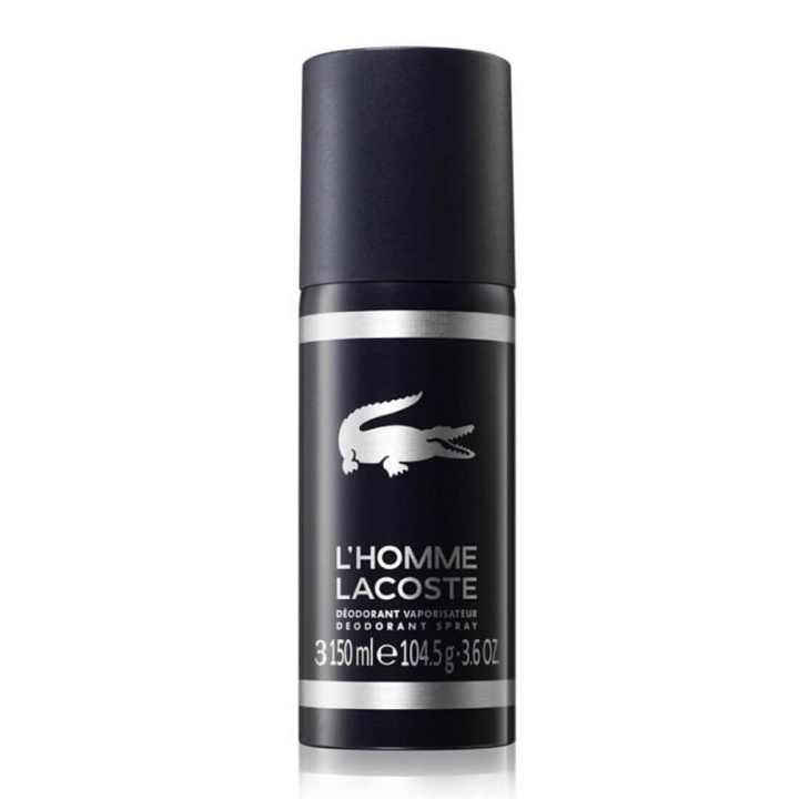 Lacoste Lhomme Deo Spray 150 ml i gruppen SKØNHED & HELSE / Duft & Parfume / Deodorant / Deo for ham hos TP E-commerce Nordic AB (A11579)
