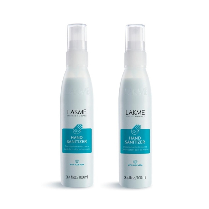 2-pack Lakmé Hand Sanitizer With Aloe Vera 100ml i gruppen SKØNHED & HELSE / Helse / Handdesinfektion hos TP E-commerce Nordic AB (A11585)