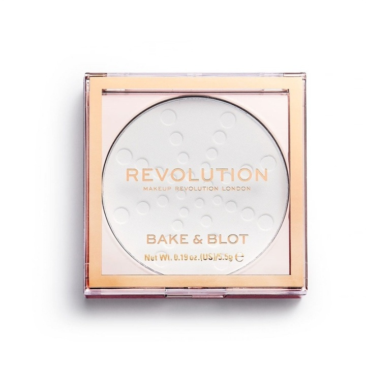 Makeup Revolution Bake & Blot - White i gruppen SKØNHED & HELSE / Makeup / Makeup ansigt / Pudder hos TP E-commerce Nordic AB (A11734)