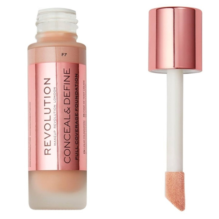 Makeup Revolution Conceal & Define Foundation F7 i gruppen SKØNHED & HELSE / Makeup / Makeup ansigt / Foundation hos TP E-commerce Nordic AB (A11779)