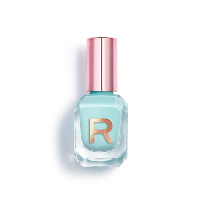 Makeup Revolution High Gloss Nail Polish 10ml - Aqua i gruppen SKØNHED & HELSE / Manicure / pedicure / Neglelak hos TP E-commerce Nordic AB (A11871)