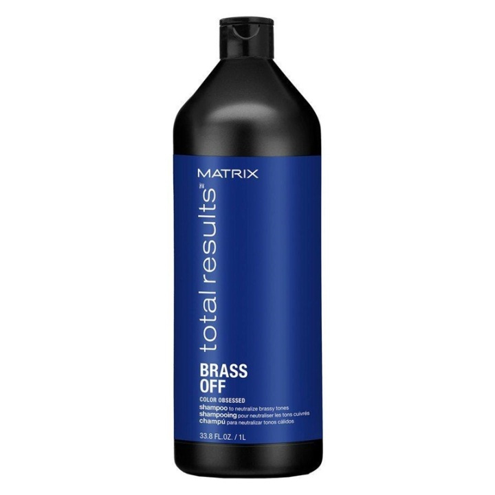 Matrix Total Results Brass Off Shampoo 1000ml i gruppen SKØNHED & HELSE / Hår og styling / Hårpleje / Shampoo hos TP E-commerce Nordic AB (A12062)