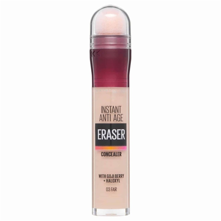 Maybelline Instant Anti Age Eraser Concealer - 03 Fair i gruppen SKØNHED & HELSE / Makeup / Makeup ansigt / Concealer hos TP E-commerce Nordic AB (A12141)