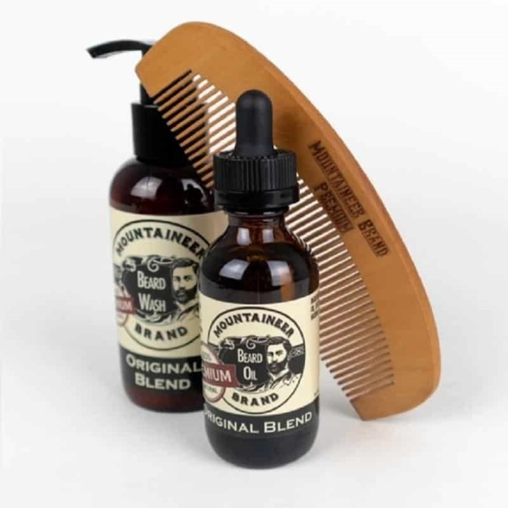 Original Blend Beard Oil & Beard Wash Duo with Comb i gruppen SKØNHED & HELSE / Hår og styling / Skæg pleje / Skæg olie hos TP E-commerce Nordic AB (A12309)