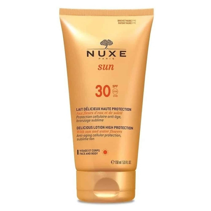 Nuxe Sun - Delicious Cream For Face 50 ml - SPF 30 i gruppen SKØNHED & HELSE / Hudpleje / Tanning / Solbeskyttelse hos TP E-commerce Nordic AB (A12337)