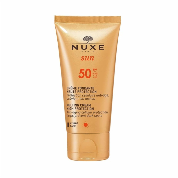 Nuxe Sun Melting Cream High Protection SPF50 50ml i gruppen SKØNHED & HELSE / Hudpleje / Tanning / Solbeskyttelse hos TP E-commerce Nordic AB (A12339)