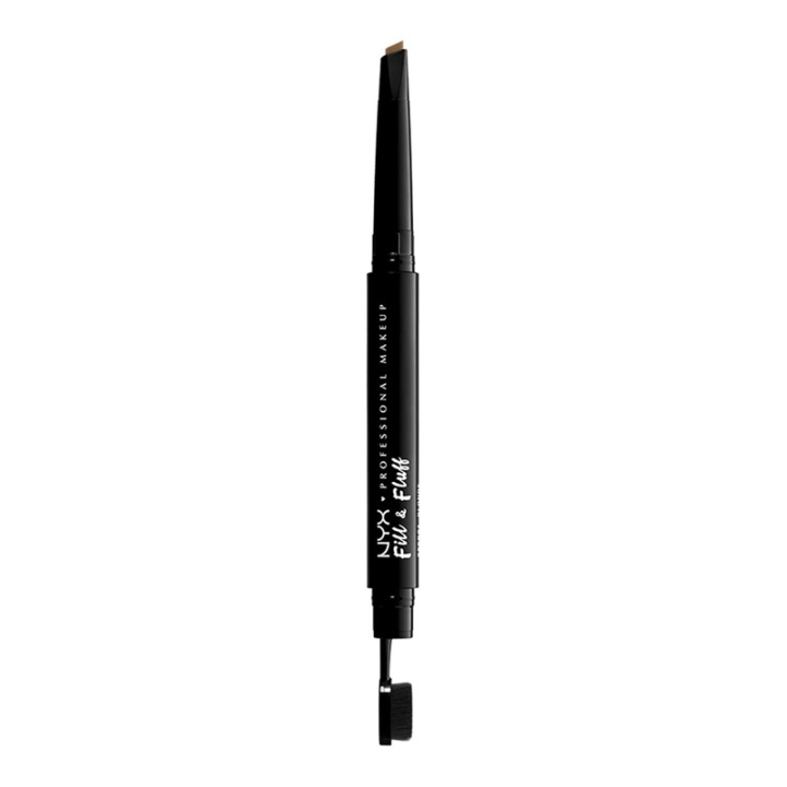 NYX PROF. MAKEUP Fill & Fluff Eyebrow Pomade Pencil - Taupe i gruppen SKØNHED & HELSE / Makeup / Øjne og øjenbryn / Øjenbryn pen hos TP E-commerce Nordic AB (A12478)