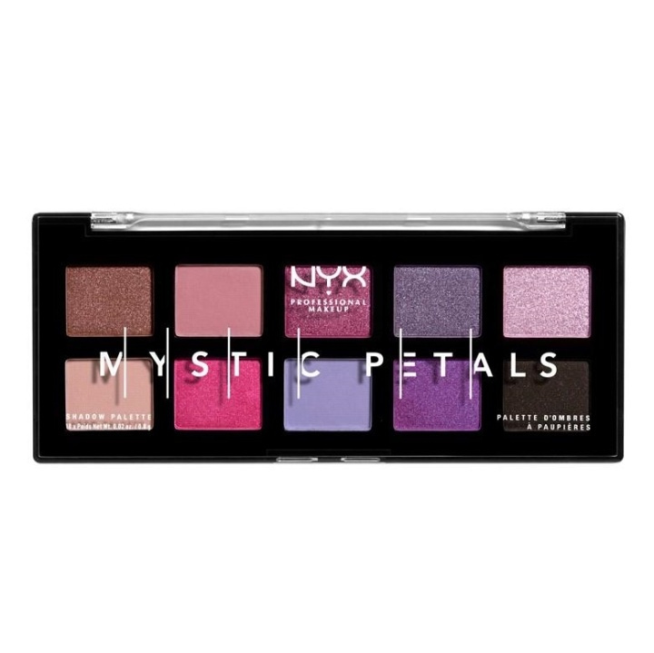 NYX PROF. MAKEUP Mystic Petals Shadow Palette - Midnight Orchid i gruppen SKØNHED & HELSE / Makeup / Øjne og øjenbryn / Øjenskygge hos TP E-commerce Nordic AB (A12522)