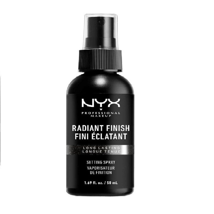NYX PROF. MAKEUP Radiant Make-Up Setting Spray i gruppen SKØNHED & HELSE / Makeup / Makeup ansigt / Setting Spray hos TP E-commerce Nordic AB (A12538)