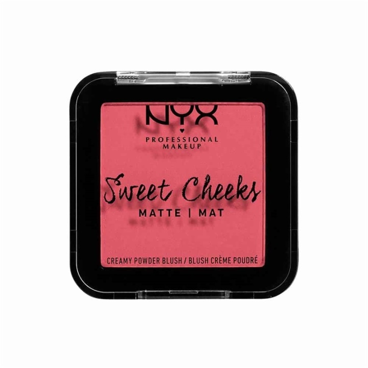 NYX PROF. MAKEUP Sweet Cheeks Creamy Matte Powder Blush - Day Dream i gruppen SKØNHED & HELSE / Makeup / Makeup ansigt / Rouge / Bronzer hos TP E-commerce Nordic AB (A12578)