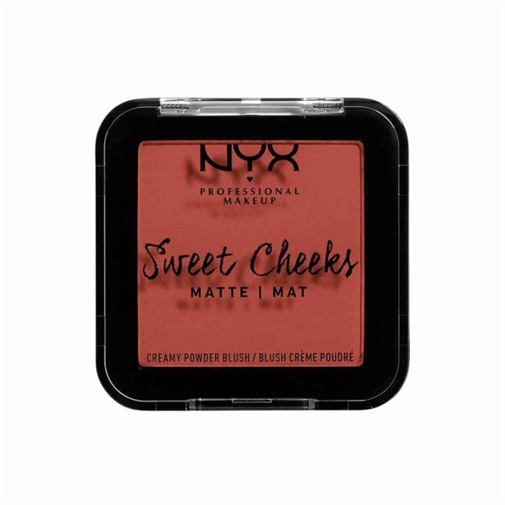 NYX PROF. MAKEUP Sweet Cheeks Creamy Matte Powder Blush - Summer Breeze i gruppen SKØNHED & HELSE / Makeup / Makeup ansigt / Rouge / Bronzer hos TP E-commerce Nordic AB (A12585)