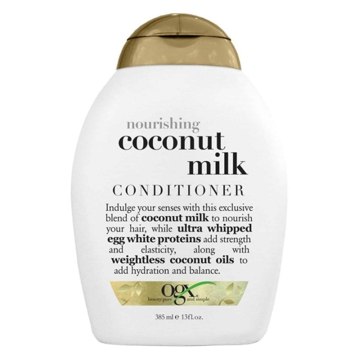 OGX Nourishing Coconut Milk Conditioner 385ml i gruppen SKØNHED & HELSE / Hår og styling / Hårpleje / Balsam hos TP E-commerce Nordic AB (A12605)