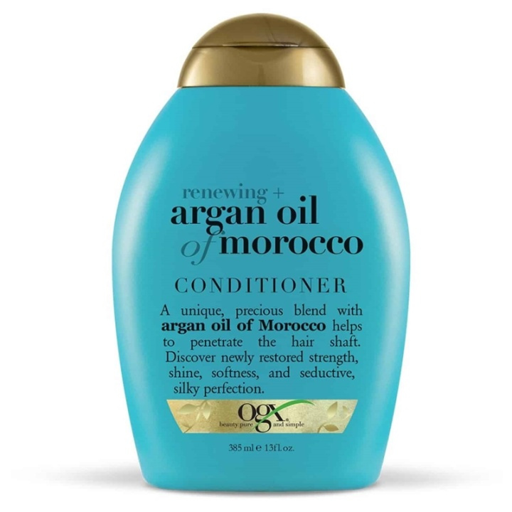 OGX Renewing Argan Oil of Morocco Conditioner 385ml i gruppen SKØNHED & HELSE / Hår og styling / Hårpleje / Balsam hos TP E-commerce Nordic AB (A12607)
