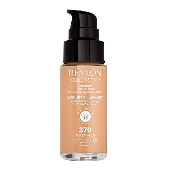 Revlon Colorstay Makeup Combination/Oily Skin - 370 Toast 30ml i gruppen SKØNHED & HELSE / Makeup / Makeup ansigt / Foundation hos TP E-commerce Nordic AB (A12878)