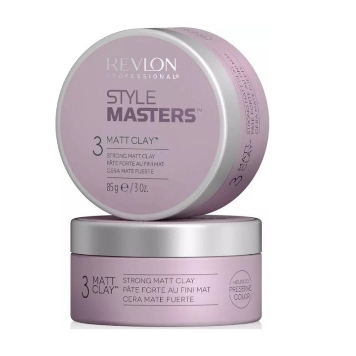 Revlon Style Masters 3 - Strong Matt Clay 85g i gruppen SKØNHED & HELSE / Hår og styling / Hår styling / Hår Voks hos TP E-commerce Nordic AB (A12884)