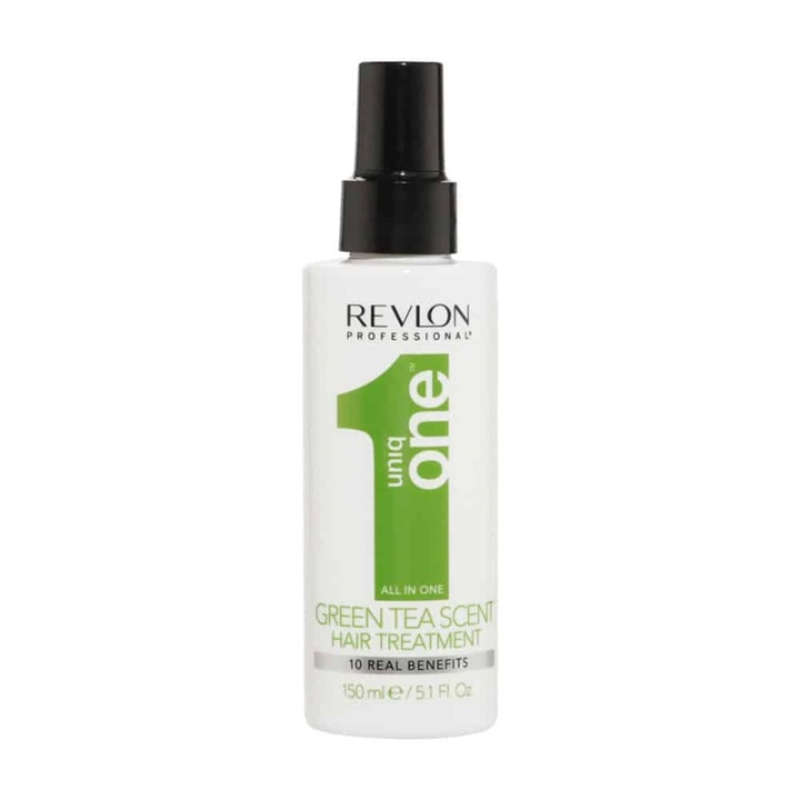 Revlon Uniq One All In One Green Tea Hair Treatment 150ml i gruppen SKØNHED & HELSE / Hår og styling / Hårpleje / Balsam spray /Leave-in hos TP E-commerce Nordic AB (A12885)