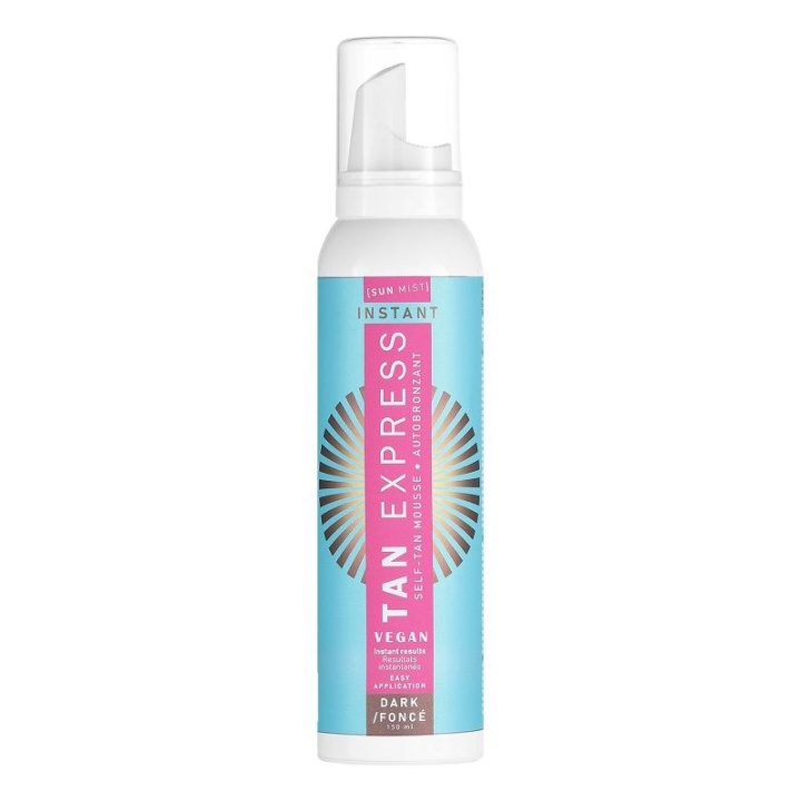 Sun Mist Tan Express Instant Self-Tan Mousse Dark 150ml i gruppen SKØNHED & HELSE / Hudpleje / Tanning / Brun uden sol hos TP E-commerce Nordic AB (A13033)