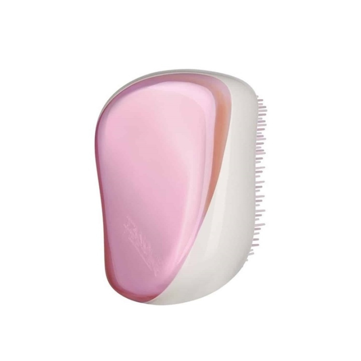 Tangle Teezer Compact Styler Holographic Pink i gruppen SKØNHED & HELSE / Hår og styling / Hårbørster hos TP E-commerce Nordic AB (A13044)