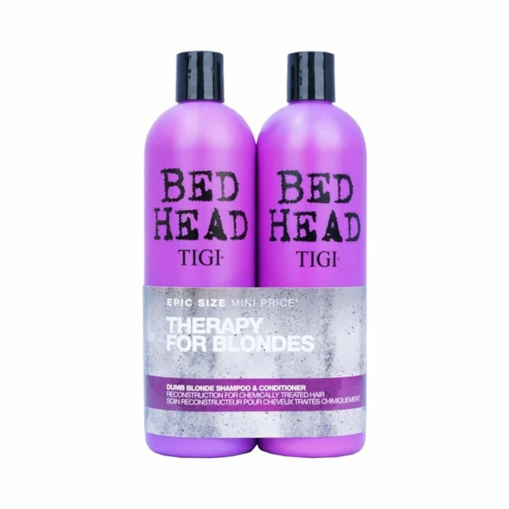 Tigi Bed Head Dumb Blonde Tweens 2x750ml i gruppen SKØNHED & HELSE / Hår og styling / Hårpleje / Shampoo hos TP E-commerce Nordic AB (A13090)