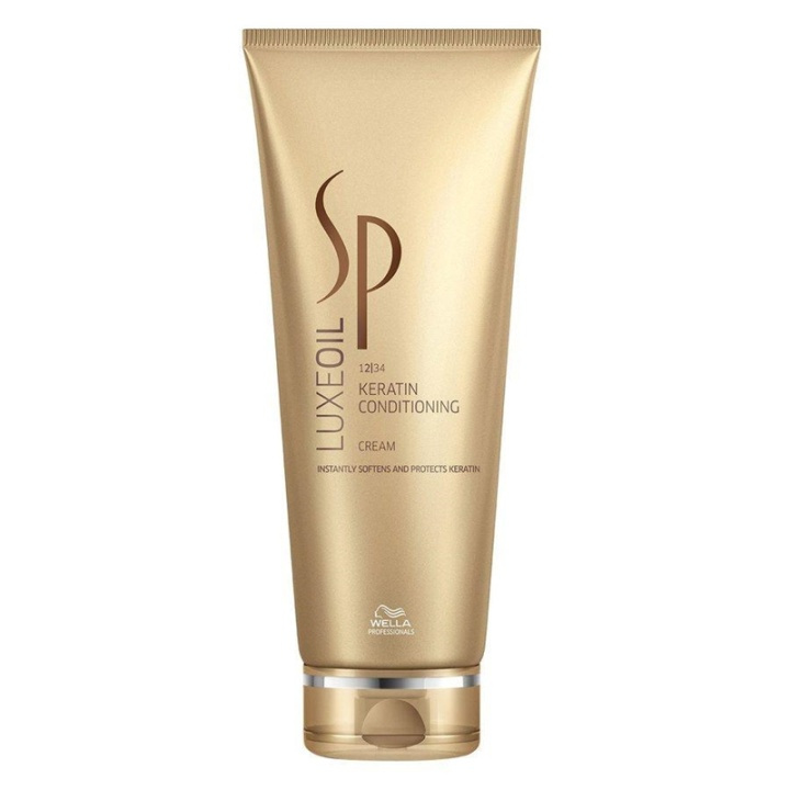 Wella SP LuxeOil Keratin Conditioning Cream 200ml i gruppen SKØNHED & HELSE / Hår og styling / Hårpleje / Balsam hos TP E-commerce Nordic AB (A13156)