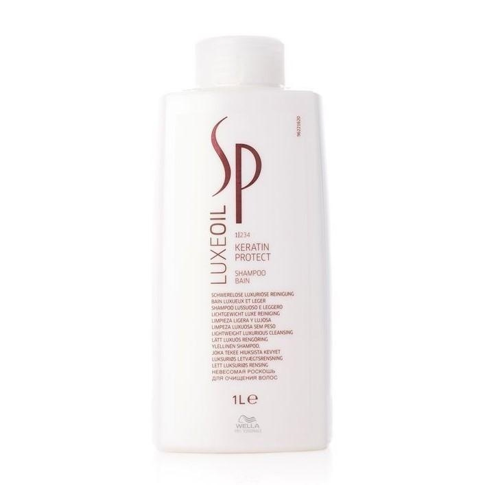 Wella SP LuxeOil Keratin Protect Shampoo 1000ml i gruppen SKØNHED & HELSE / Hår og styling / Hårpleje / Shampoo hos TP E-commerce Nordic AB (A13157)