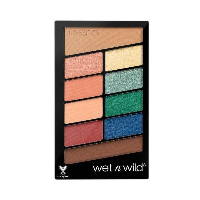 Wet n Wild Color Icon 10-Pan Eyeshadow Palette - Stop Playing Safe i gruppen SKØNHED & HELSE / Makeup / Øjne og øjenbryn / Øjenskygge hos TP E-commerce Nordic AB (A13162)