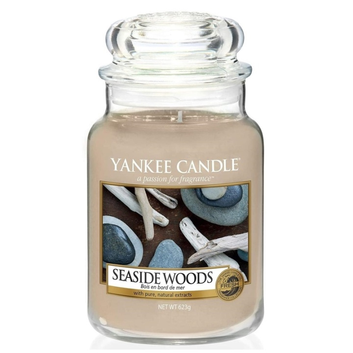 Yankee Candle Classic Large Jar Seaside Woods 623g i gruppen SKØNHED & HELSE / Duft & Parfume / Øvrig duft / Duftlys hos TP E-commerce Nordic AB (A13265)