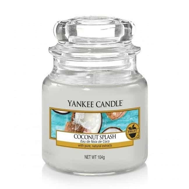Yankee Candle Classic Medium Jar Coconut Splash 411g i gruppen SKØNHED & HELSE / Duft & Parfume / Øvrig duft / Duftlys hos TP E-commerce Nordic AB (A13281)