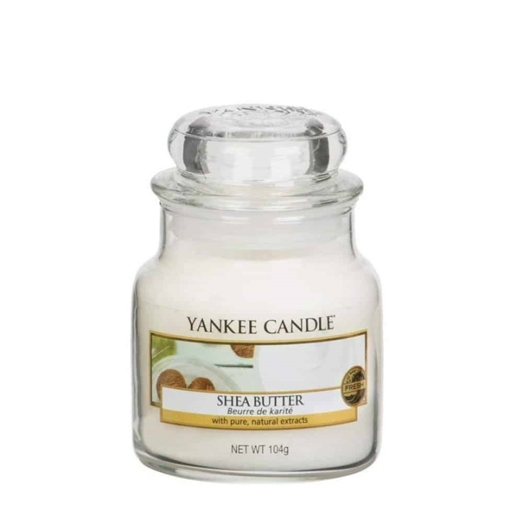 Yankee Candle Classic Small Jar Shea Butter 104g i gruppen SKØNHED & HELSE / Duft & Parfume / Øvrig duft / Duftlys hos TP E-commerce Nordic AB (A13316)