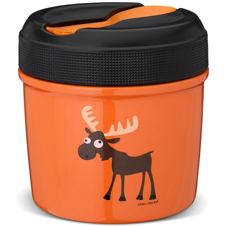 Carl Oscar TEMP LunchJar Food Mash 0,5L Orange i gruppen SPORT, FRITID & HOBBY / Friluftsliv / Termokander & vandflasker hos TP E-commerce Nordic AB (A13387)