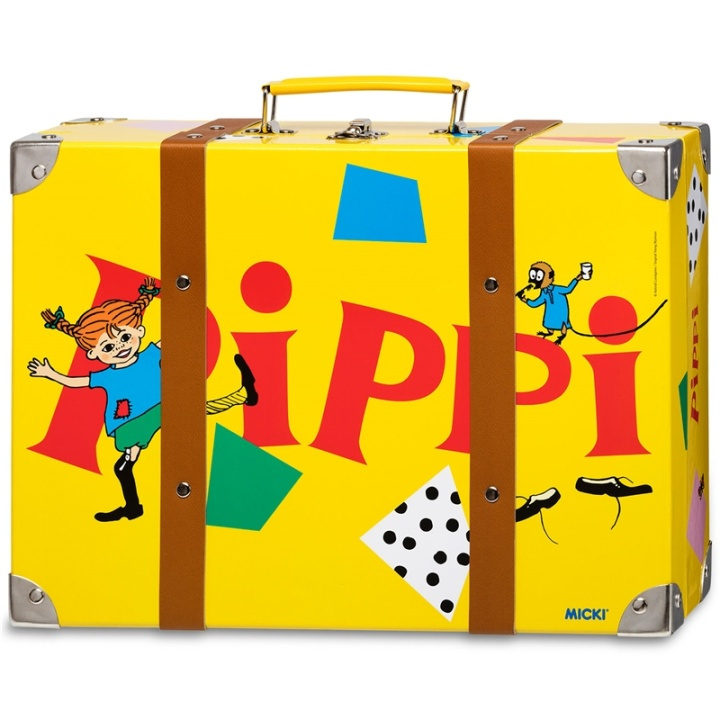 Pippi Koffert Gul 32cm i gruppen LEGETØJ, BØRN & BABY / Børneværelse / Opbevaring hos TP E-commerce Nordic AB (A13517)