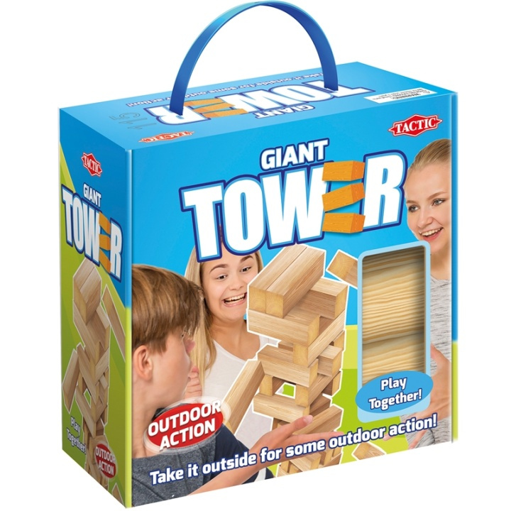 Tactic XL Tower in cardboard box i gruppen LEGETØJ, BØRN & BABY / Legetøj / Brætspil / Familiespil hos TP E-commerce Nordic AB (A13616)