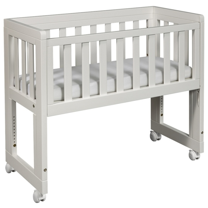 Troll Bedside Crib Oslo Vit i gruppen LEGETØJ, BØRN & BABY / Børneværelse / Børnesenge hos TP E-commerce Nordic AB (A13618)