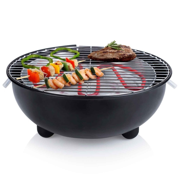 Tristar El-grill Ø30cm Bordsmodell i gruppen HJEM, HUS & HAVE / Have og gårdhave / Grill og Grill Tilbehør hos TP E-commerce Nordic AB (A13701)