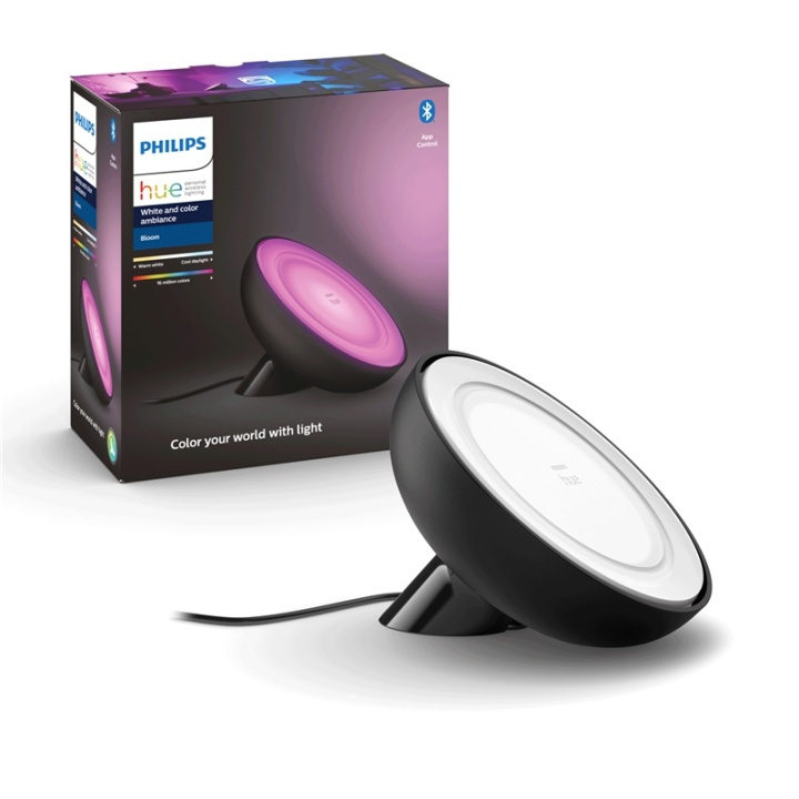 Philips Hue Bloom Color Bordslampa Sva i gruppen HJEMMEELEKTRONIK / Lys / Bordlamper hos TP E-commerce Nordic AB (A13820)