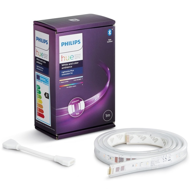 Philips Hue Lightstrip Plus V4 1m exte i gruppen HJEM, HUS & HAVE / Smart hjem / Smart belysning hos TP E-commerce Nordic AB (A13839)