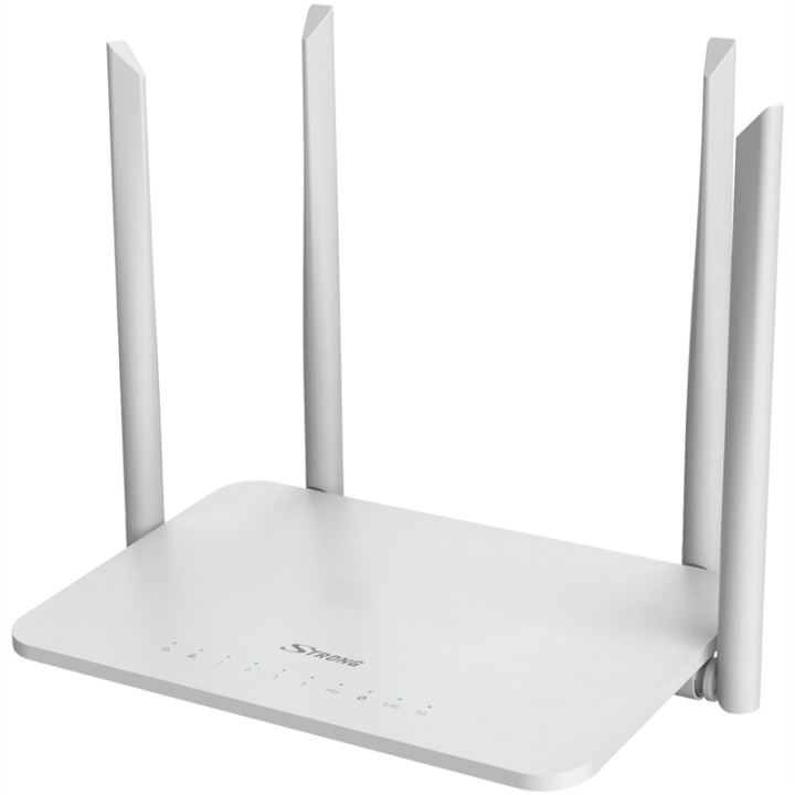 Strong Dualband Wifi-router 1200Mbit i gruppen COMPUTERTILBEHØR / Netværk / Routere hos TP E-commerce Nordic AB (A13869)