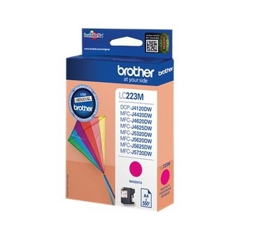 Brother LC-223M bläckpatroner 1 styck Original Magenta i gruppen COMPUTERTILBEHØR / Printere og tilbehør / Blæk og toner / Blækpatroner / Brother hos TP E-commerce Nordic AB (A13995)