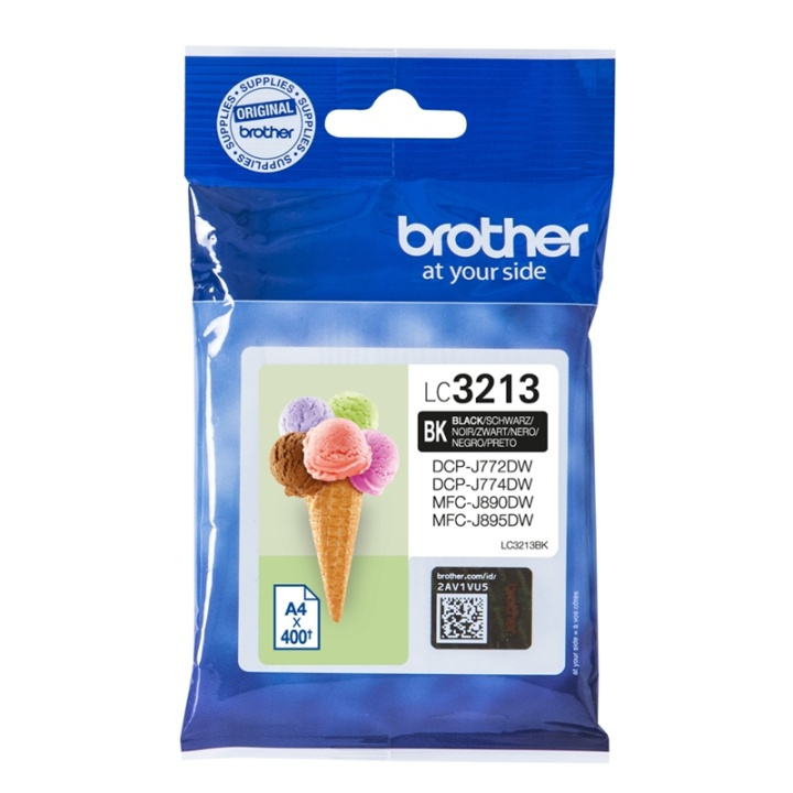 Brother LC-3213BK bläckpatroner Original Hög (XL) avkastning Svart i gruppen COMPUTERTILBEHØR / Printere og tilbehør / Blæk og toner / Blækpatroner / Brother hos TP E-commerce Nordic AB (A14012)